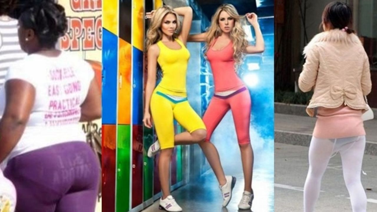 Tayt giyerken bir kere daha düşünmenizi sağlayacak 10 fotoğraf!