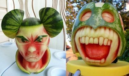 Yemeye kıyamayacağınız karpuzdan yapılan 14 sanat eseri