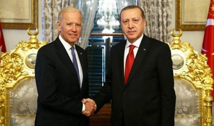 Erdoğan, Joe Biden'la görüştü