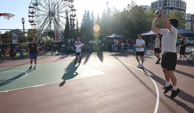 Bursa Nilüfer’de potada 3x3 heyecanı