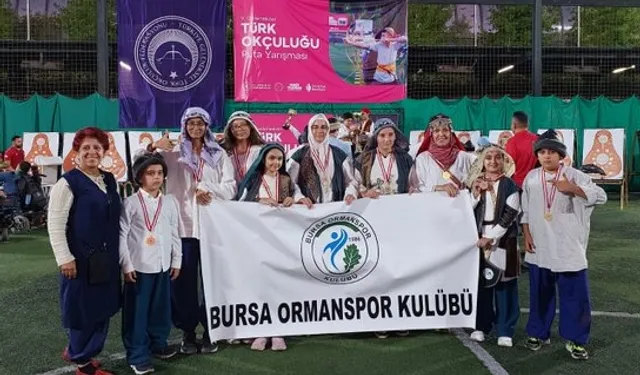 Bursa Ormanspor okçularından başarılı çıkış