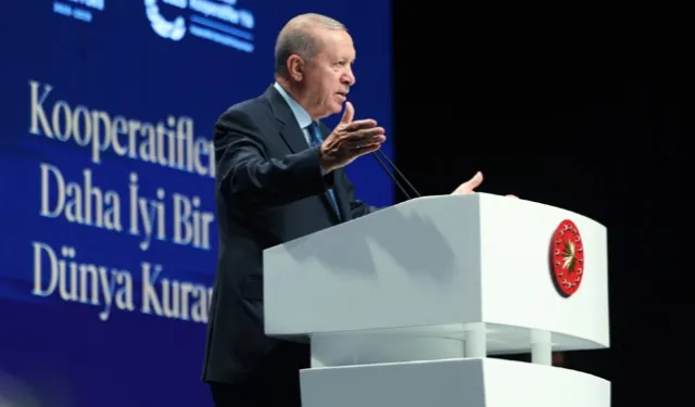 Cumhurbaşkanı Erdoğan: Hedefimiz 250 bin kooperatif