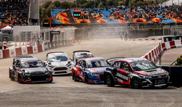 Dünya Rallikros finalinde heyecan verici düello
