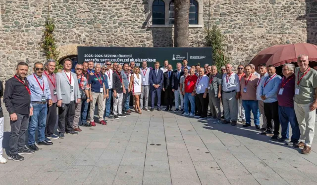 İzmir'de Başkan Tugay amatör kulüplerin başkanlarıyla buluştu