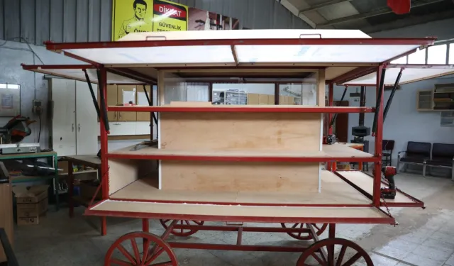 İzmit Belediyesi atölyeleri fabrika gibi