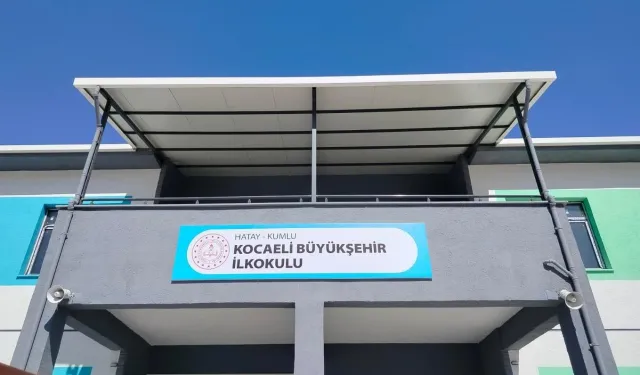 Kocaeli'nin Hatay’da yaptırdığı okul açılıyor