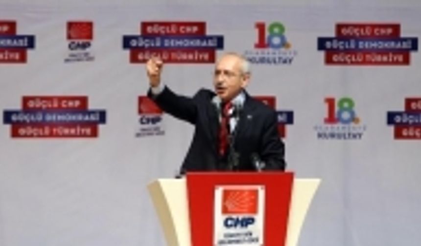 Kılıçdaroğlu'nun gafı kurultaya damga vurdu 