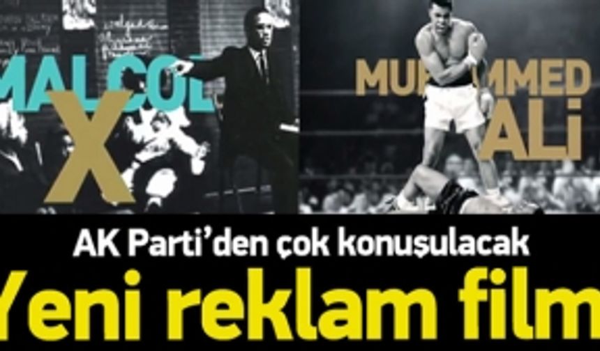 AK Parti'den ses getirecek reklam