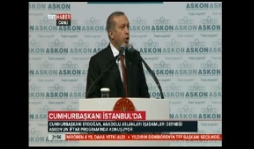 Erdoğan: Lafla Türkiye partisi olunmaz