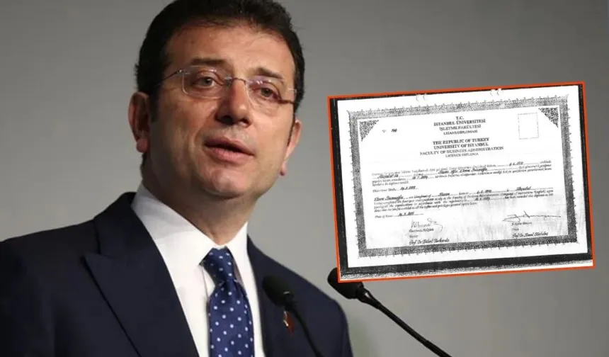 Ekrem İmamoğlu'nun diplomasının iptalinin gerekçesi açıklandı